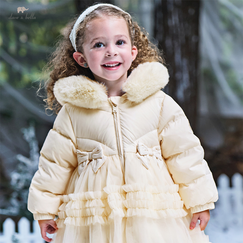 Dave Bella Girls Down Jacket A - Baby Clothing Zipper recension och pris
