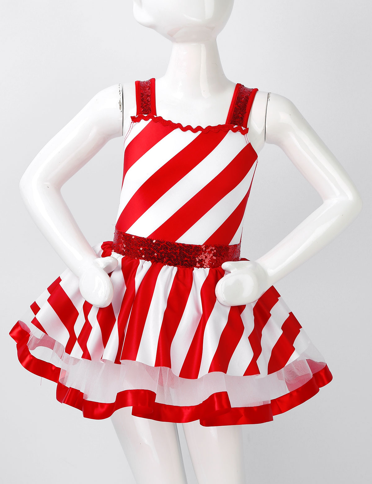 Girls Christmas Candy Cane Cos - Baby Tutu Skirt recension och pris