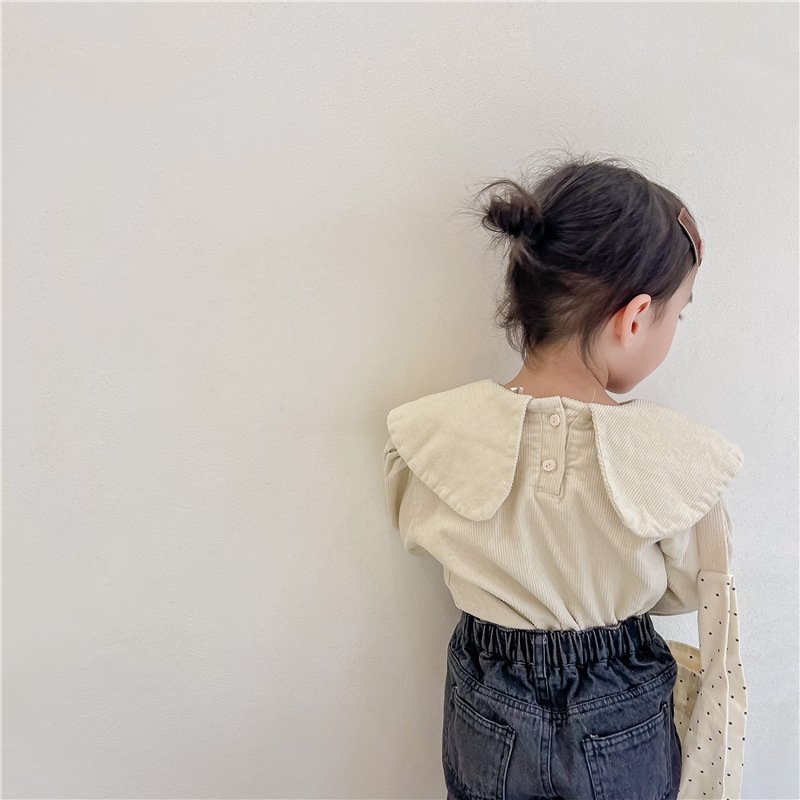 Girls Shirt 2025 Autumn New Ch - Baby Clothing Korea recension och pris