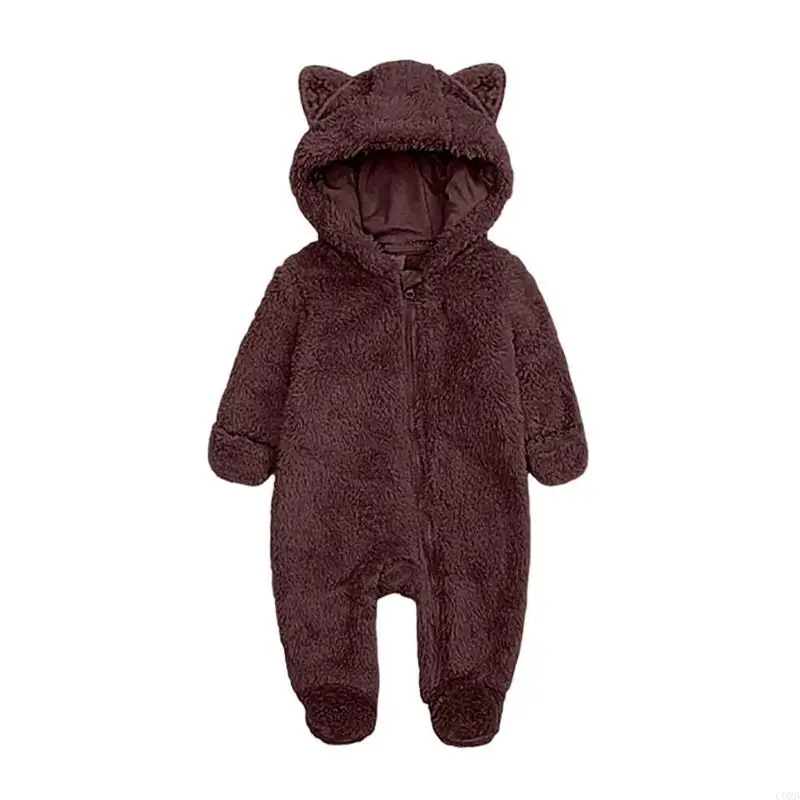 Fleece Plush Warm Pajamas for  - Baby Clothing Zipper recension och pris