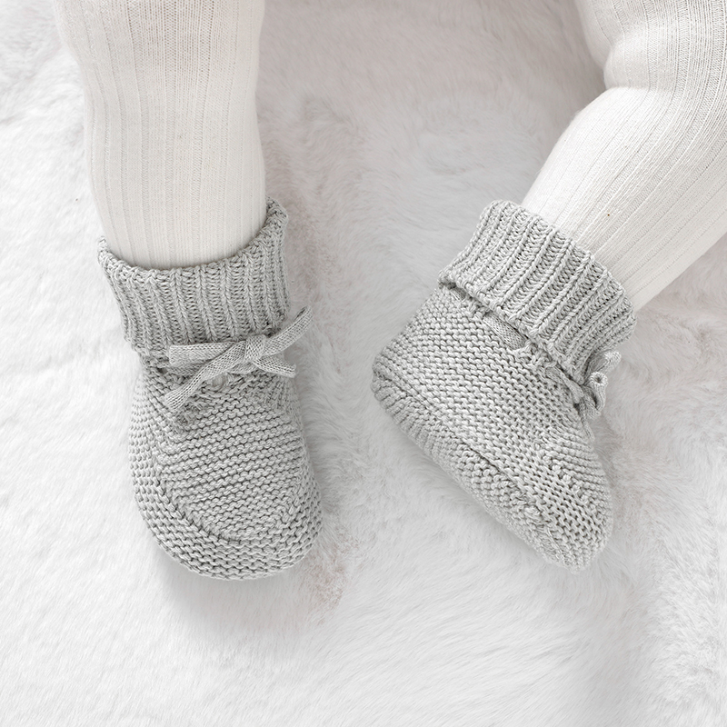 Infant Baby Shoes Knit Cotton  - Baby Clothing For Bed recension och pris