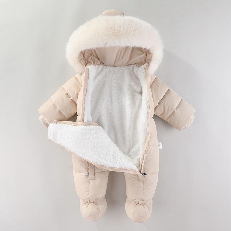 Winter Newborn Baby Romper Wit - Baby Clothing Winter recension och pris