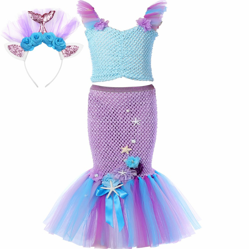 Fishtail Mermaid Tutu Skirt Ou - Baby Tutu Skirt recension och pris