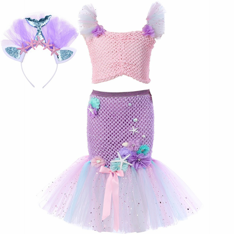 Fishtail Mermaid Tutu Skirt Ou - Baby Tutu Skirt recension och pris