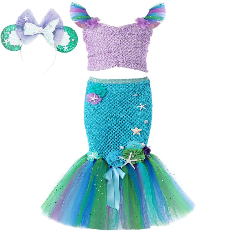 Fishtail Mermaid Tutu Skirt Ou - Baby Tutu Skirt recension och pris