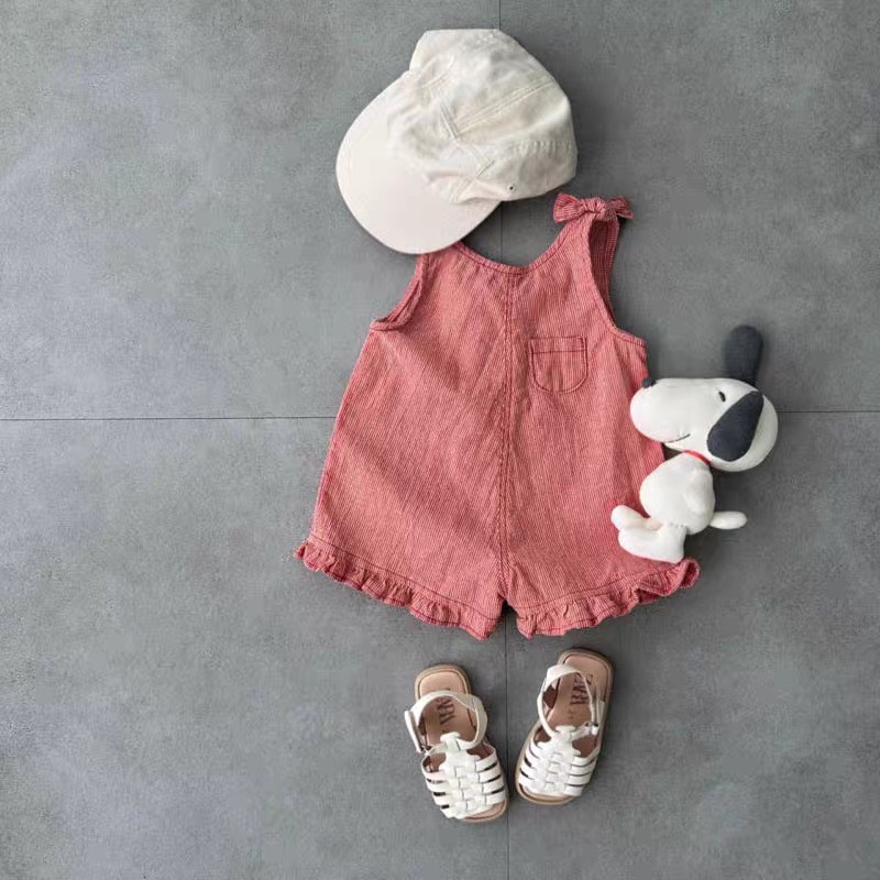 HY2831 Girls Summer Romper wit - Baby Clothing For Summer recension och pris